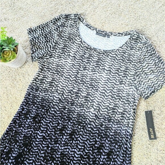 ⭐NWT Apt 9 Ombre Jersey Dress Large⭐ - Picture 3 of 10